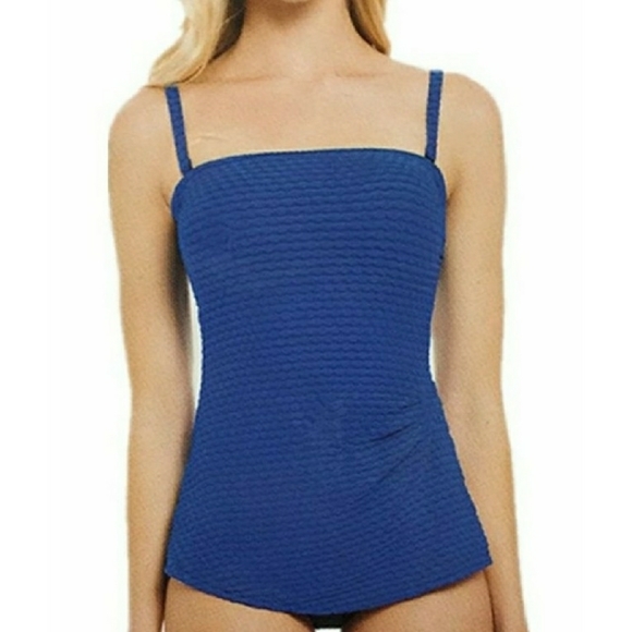 Essentials Other - NWT Gottex Essential textured Tankini size 10